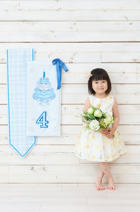 フォーマルドレス スタジオドレス 7歳8歳9歳 水色 ブルー 写真館